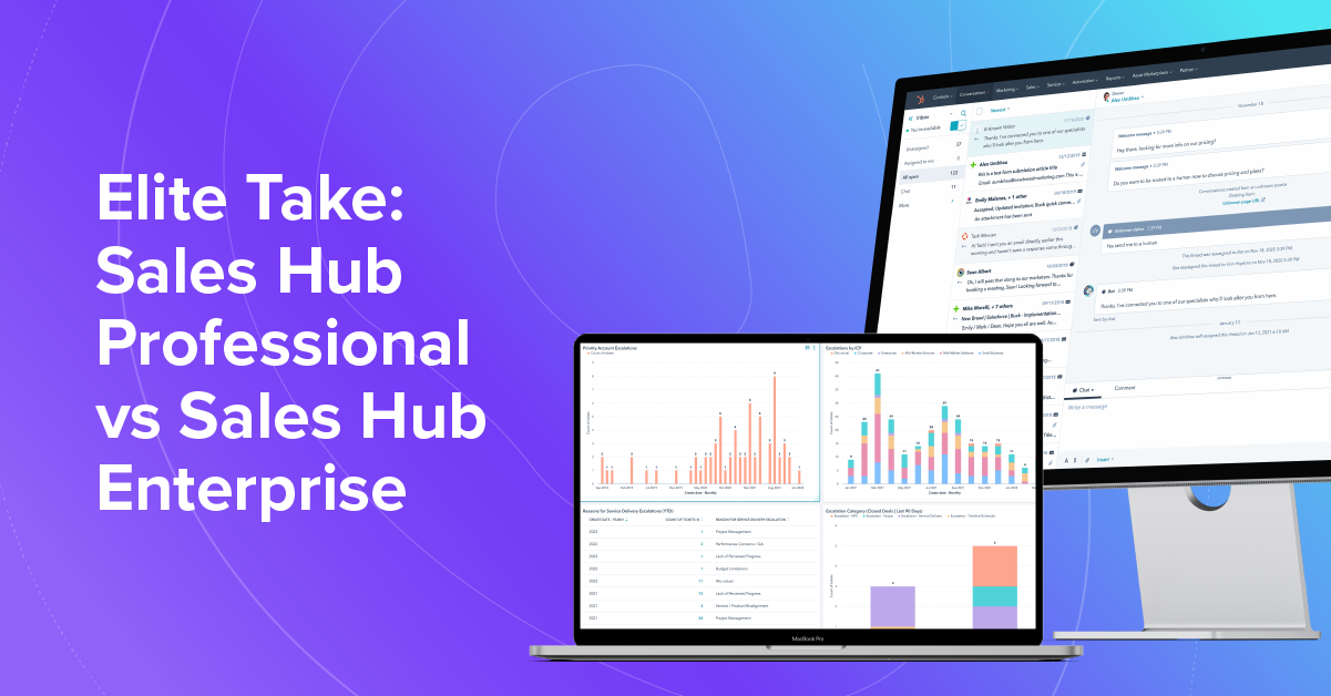 HubSpot Sales Hub Professional vs. Sales Hub Enterprise